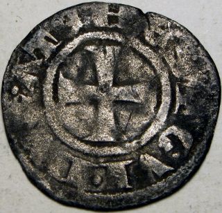 Achaia (greece) Denaro - Silver - Guido Ii.  (1287 - 1308) photo