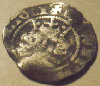 1327 - 1377 England Edward Iii Hammered Silver Penny - York photo
