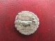 Roman Republic Ar Denarius C.  Marius C.  F.  Capito (81 Bc) Oxen Coins: Ancient photo 1
