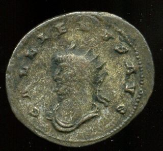 D - D Roman Empire - Gallienus (253 - 268) Billon Antoninianus.  3,  47 G.  (scarce) photo