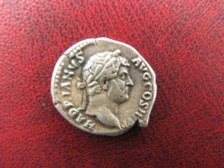 Roman Ar Denarius Hadrian 117 - 138 Ad Salus photo