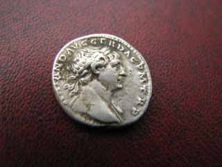Roman Ar Denarius Trajan 98 - 117 Ad Aequitas photo