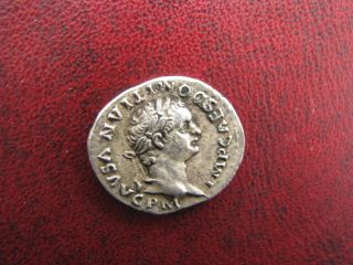 Roman Ar Denarius Domitian 81 - 98 Ad Victory photo