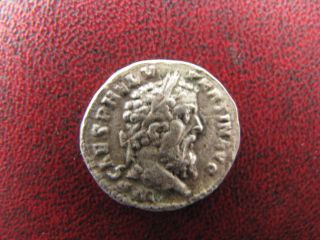 Pertinax Ar Denarius 193 Ad photo