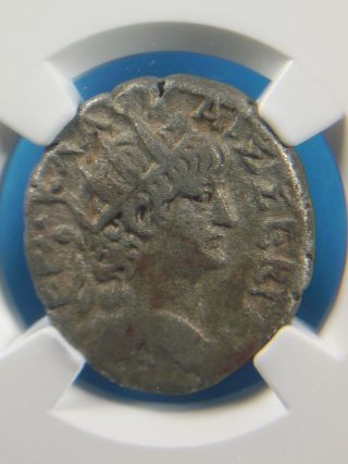 Tetradrachm Of Roman Emperor Nero,  Alexandria,  Eagle Reverse Ngc Xf 7010 photo