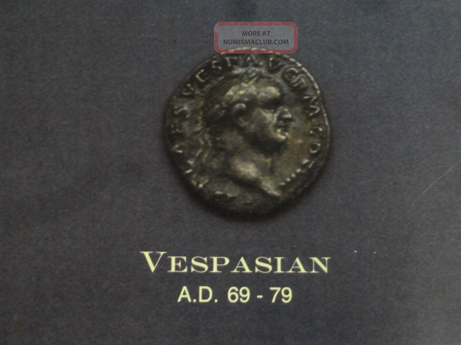 ANCIENT Roman COIN POSTER The 12 CAESARS AUGUSTUS CALIGULA JULIUS CAESAR