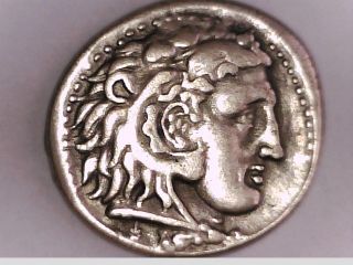 2rooks Macedonia Greek Alexander Iii Tetradrachm Hercules / Zeus Eagle Coin photo