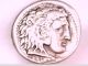 2rooks Macedonia Greek Alexander Iii Tetradrachm Hercules / Zeus Eagle Coin Coins: Ancient photo 2