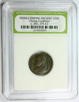 Slabbed Roman Empire Ancient Coin C.  250 - 375 A.  D.  Choice A008 photo