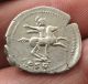 Domitian 81 - 96 A.  D.  - Ancient Roman Ar Denarius - Emperor On Horse Coins: Ancient photo 1