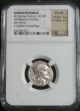Roman Republic: M.  Papirius Carbo,  Silver Ar Denarius Ca.  121 Bc.  Ngc Ch Xf Coins: Ancient photo 2
