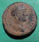 Tater Roman Imperial Ae As Coin Of Hadrian River God Very Rare Coins: Ancient photo 1