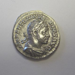 Denarius Elagabalus Emperor Of Rome Ancient Silver Coin A.  D.  218 - 222 photo