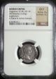 Roman Empire: Augustus,  Silver Ar Denarius,  (27 Bc - 14 Ad).  Certified Ngc Ch F Coins: Ancient photo 2