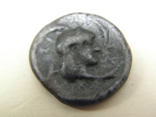 Unattributed Ae24 - Bust,  R And 2 - Horse Biga Reverse.  What Is It? photo