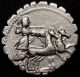 Juno Sospita In Goat Skin.  Very Rare Roman Republic Coin Worth Over $500.  Procilia Coins: Ancient photo 1