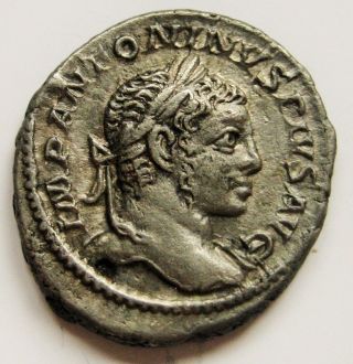 Elagabalus Denarius Ric 56 Cohen 1 Of Rome Dated 222 photo