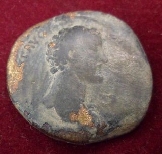 Bronze Antonius Pias Sestertius 138 Ad Ancient Roman Coin photo