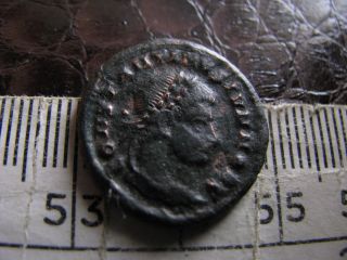 Ancient Roman Coin,  Constantine,  Votive Wreath Reverse,  Some Good Detail photo