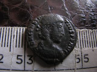 Ancient Roman Coin,  Constantius,  Fallen Horseman Rev,  Some Good Detail (c) photo