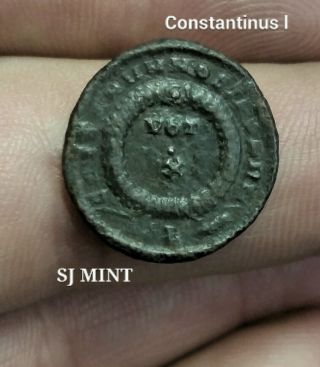 Roman Imperial Constantinus I.  (ad 306 - 337) Vot Reverse photo
