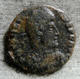 Constantius Ii 337 - 361 A.  D.  Æ 3,  Fallen Horseman Rev. photo