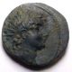 Seleucid Kingdom Antiochos (antiochus) Vi Dionysos Very Fine Bronze Coin Coins: Ancient photo 2