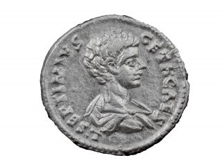 Denarius Septimius Geta 197 - 212 A.  D. photo