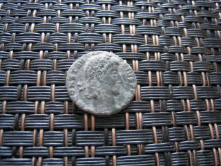 Constantius Ii 337 - 361 Ad Follis Vot In Wreath Ancient Roman Coin / 14mm photo