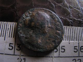 Ancient Roman Coin,  Faustina,  Has Some Great Detail photo