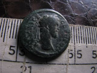 Unusual Ancient Roman/greek ? Coin,  Unresearched,  Has Some Good Detail photo