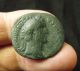 Scarce Double - Headed Roman As,  Antoninus Pius & Marcus Aurelius.  139 Ad.  26mm. Coins & Paper Money photo 4