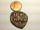 Ancient Byzantine Giant Coin.  Michael Iv.  Facing Christ.  Ca.  1034 - 1041ad.  Chk.  Pics Coins: Ancient photo 1