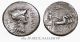 Sulla Truimphal Chariot 4 Horse Military Torquatus Roman Silver Denarius Z Coins: Ancient photo 2