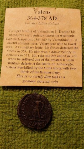 Constantine The Great Ancient Roman Coin W/ 364 - 378 Ad photo