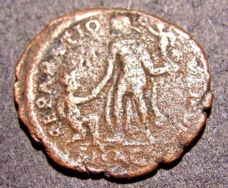 Valentinian Ii,  Restoring Roman Republic.  383 Ad,  Centenionalis,  Emperor Coin photo