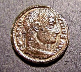 Constantine I The Great,  All Along The Watchtower In 329 Ad Croatia,  Roman Coin photo
