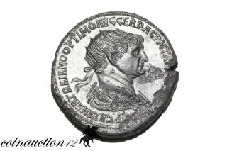 Roman Ae Dupondius Coin Trajan Senatus Popvlvsqve Romanus S.  C photo