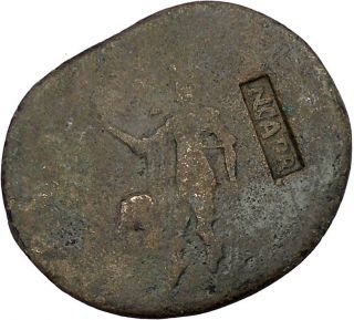 Claudius 41ad Spes Hope Goddess Sestertius Ncapr Countermark Roman Coin I42078 photo