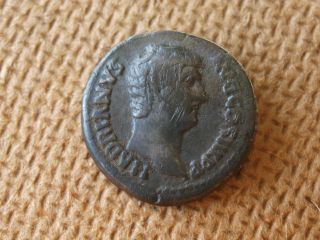 Hadrian Limes (not Silver) Denarius/ Hispania,  Rare photo