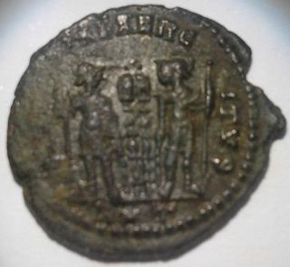 Ancient Roman Bronze Coin Constantius Ii 324 - 337 Ad photo
