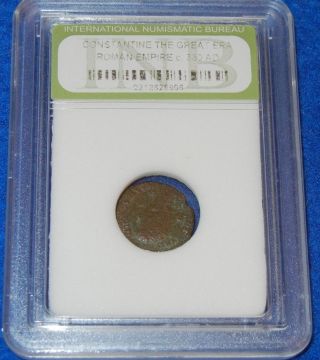 39 Constantine The Great Era Bronze Roman Coin (shipwreck Recovery) 2212625906 photo