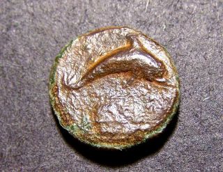 Dionysius I,  Greek King Of Syracuse,  Sicily,  Ca 405 Bc,  Dolphin Leaping Coin photo