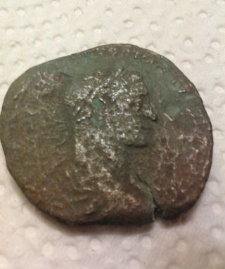 Severus Alexander,  Roman Emperor 222 - 235 Ad,  Huge And Coin photo