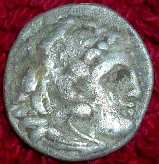 Greek Silver Drachm - Alexander The Great 4th Century Bc (991) photo