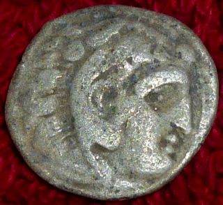 Greek Silver Drachm - Alexander The Great 4th Century Bc (978) photo