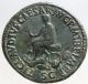 L6 Nero Claudius Drusus 38 - 9 V.  Chr Ancient Setertius 24.  4g Restoration,  Repatina Coins: Ancient photo 1