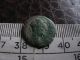 Unusual Little Ancient Roman Coin,  Unresearched,  Snake/serpent Around Tripod Rev,  B Coins: Ancient photo 1