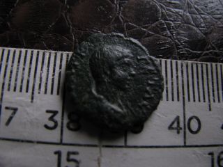 Unusual Little Ancient Roman Coin,  Unresearched,  Has Some Great Detail photo