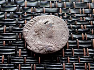 Silver Denarius Of Caracalla 198 - 217 Ad Ancient Roman Coin photo